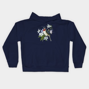 colombine flowers Kids Hoodie